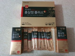 서울약사신협_투데이홍삼정플러스스틱_10g x 30포 — 5점을 준 리뷰어가 2020년 12월 올린 사용 사진