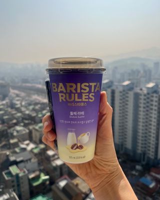 바리스타룰스 돌체 라떼 — 5점을 준 리뷰어가 2023년 4월 올린 사용 사진