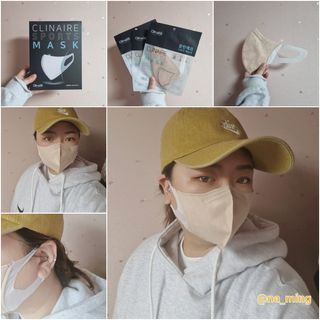끌린에르 스포츠 귀편한 새부리형 마스크 (뉴컬러포함) — 5점을 준 리뷰어가 2022년 5월 올린 사용 사진