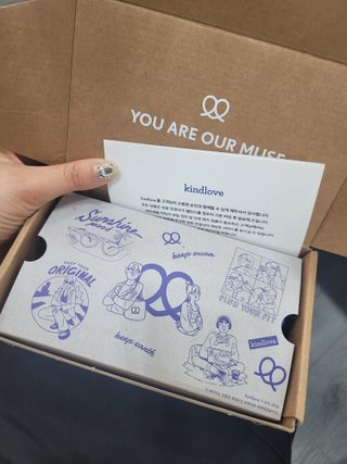 kindlove Sunshine mood 10종 — 5점을 준 리뷰어가 2021년 12월 올린 사용 사진