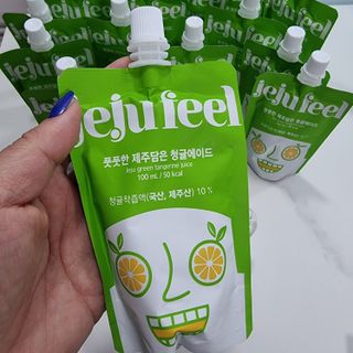 JEJUFEEL 풋풋한 제주담은 청귤에이드 — 5점을 준 리뷰어가 2022년 10월 올린 사용 사진