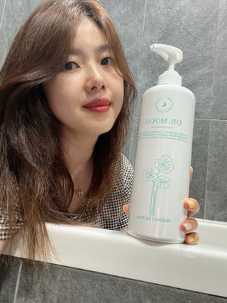 [닥터문] 센텔라 시카케어 화이트머스크 바디워시 1000ml — 5점을 준 리뷰어가 2023년 6월 올린 사용 사진