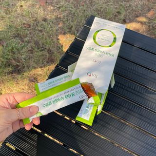 아임오 풋사과 식이섬유 밸런스 젤리 14포 — 5점을 준 리뷰어가 2021년 10월 올린 사용 사진