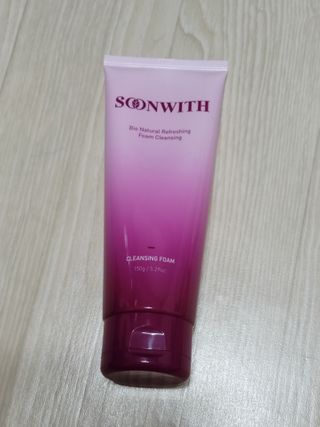 SOONWITH 바이오 내추럴 리프레싱 폼클렌징 — 5점을 준 리뷰어가 2021년 3월 올린 사용 사진