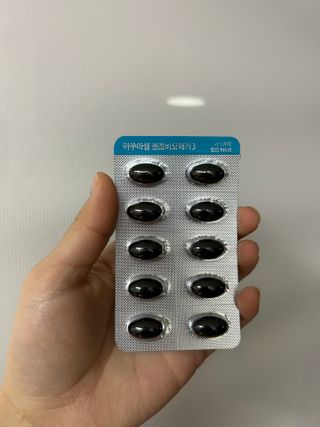 메디포스트 모비타 아쿠아셀 엔초비오메가3 60캡슐 — 5점을 준 리뷰어가 2023년 1월 올린 사용 사진