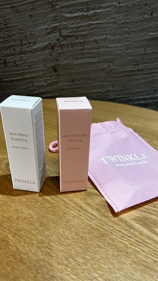 [트윙클라] 안티멜라 수딩 워터밤+안티링클 샤이닝 멀티밤 — 5점을 준 리뷰어가 2022년 8월 올린 사용 사진