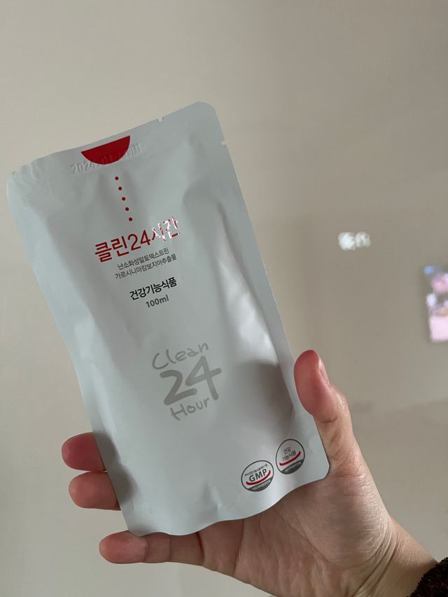 클린24시간 1BOX(5포) + 전용보틀(500ml) 리뷰 사진