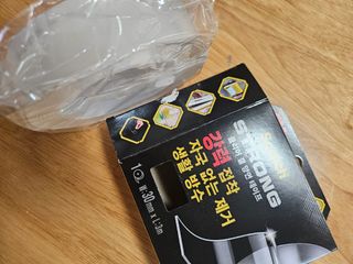 3M 스카치 초강력 클리어겔 실리콘 아크릴 양면테이프 30mmx3m 1개 — 5점을 준 리뷰어가 2025년 6월 올린 사용 사진