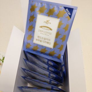 (주)쟈뎅 쟈뎅 클래스 핸드 드립 커피 10P 2종_디카페인 1종+랜덤 플레이버 1종 — 4점을 준 리뷰어가 2021년 4월 올린 사용 사진