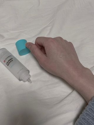 리더스코스메틱 카밍 바이오틱스 앰플 — 5점을 준 리뷰어가 2021년 2월 올린 사용 사진