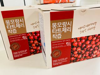 자연에온 몽모랑시 타트체리 착즙 100mL 10개입 2BOX — 5점을 준 리뷰어가 2021년 1월 올린 사용 사진