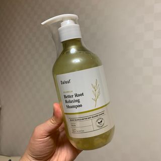 달리프 클로렐라 베러 루트 릴렉싱 샴푸 500ml — 5점을 준 리뷰어가 2021년 6월 올린 사용 사진