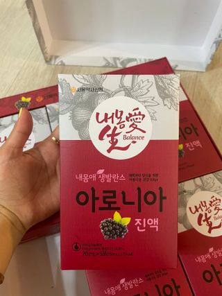 서울약사신협_내몸애생발란스아로니아_70ml x 30포 — 5점을 준 리뷰어가 2021년 7월 올린 사용 사진