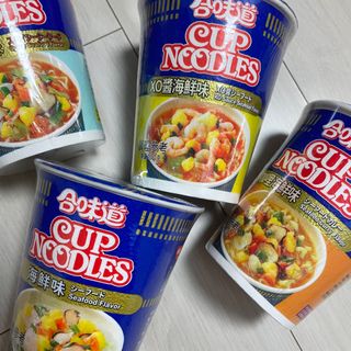 NISSIN 닛신 컵누들  4종 - 씨푸드오리지날, 씨푸드 스파이시, 씨푸드 커리, 씨푸드 XO소스 — 5점을 준 리뷰어가 2021년 11월 올린 사용 사진