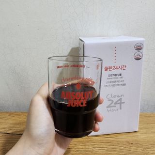 클린24시간 1BOX(5포) + 전용보틀(500ml) — 5점을 준 리뷰어가 2022년 8월 올린 사용 사진