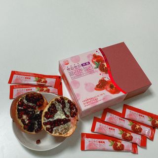 헬스업_쁘띠쁘띠석류콜라겐젤리_20g x 14포 — 5점을 준 리뷰어가 2021년 2월 올린 사용 사진