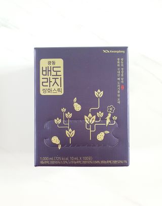 광동생활건강 나우 [광동] 배도라지 쌍화스틱 10mL x 100포 — 5점을 준 리뷰어가 2022년 12월 올린 사용 사진