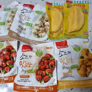 굽네몰 [굽네] 소맛닭 한입 볼 3종 6팩 + 골드 오믈렛 2팩 — 5점을 준 리뷰어가 2021년 7월 올린 사용 사진