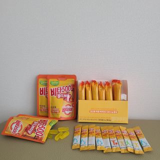 광동생활건강 [광동] 비타500데일리스틱 70포+쇼핑백+구미3개 — 5점을 준 리뷰어가 2021년 12월 올린 사용 사진