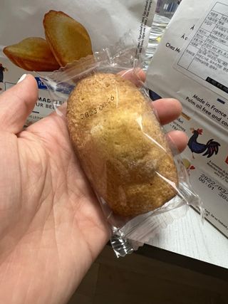 [메종콜리브리] 프랑스 마들렌 메종콜리브리 플레인 마들렌 2팩 — 5점을 준 리뷰어가 2022년 2월 올린 사용 사진