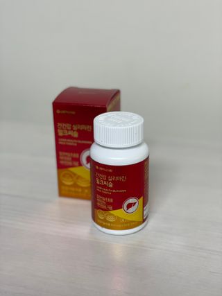 서울약사신협 간건강 실리마린 밀크씨슬 800mg, 60정 — 5점을 준 리뷰어가 2021년 11월 올린 사용 사진