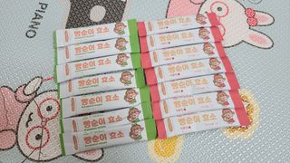 아이비웰니스 빵순이 효소 키위맛 7포 + 석류맛 7포 (총 14포, 2주분) — 5점을 준 리뷰어가 2022년 11월 올린 사용 사진