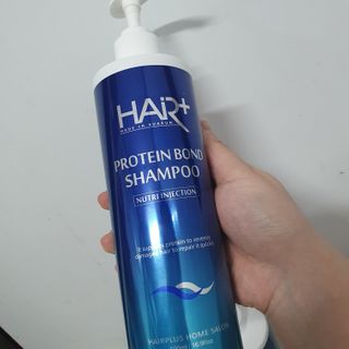 헤어플러스 단백질탈모샴푸 500ml+단백질본드앰플 145ml — 5점을 준 리뷰어가 2021년 3월 올린 사용 사진