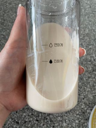 프로티원 단백질쉐이크 녹차맛 2주분 1통+보틀 — 5점을 준 리뷰어가 2021년 4월 올린 사용 사진