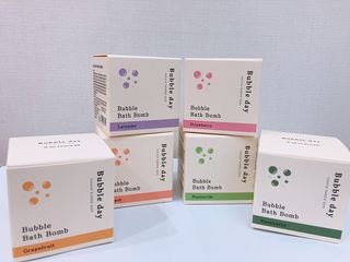 버블데이 배쓰밤 거품입욕제 버블바 6종 — 4.5점을 준 리뷰어가 2021년 9월 올린 사용 사진