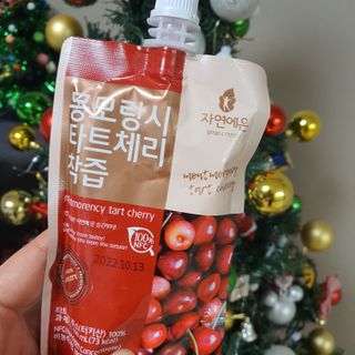 자연에온 몽모랑시 타트체리 착즙 100mL 10개입 2BOX — 4점을 준 리뷰어가 2020년 12월 올린 사용 사진