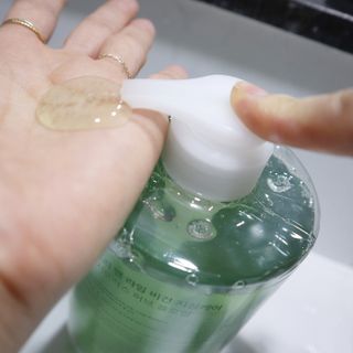 닥터시드 티트리 앤 라임 비건 지성케어 쿨 탈모 샴푸 (1000ml) — 5점을 준 리뷰어가 2023년 12월 올린 사용 사진
