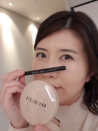 씨스터앤 퍼펙트 엣지 브러쉬 펜 라이너 2종 택 1 — 5점을 준 리뷰어가 2022년 1월 올린 사용 사진