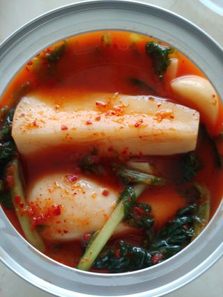 셰프애찬 알타리김치 총각김치 1kg — 5점을 준 리뷰어가 2022년 10월 올린 사용 사진