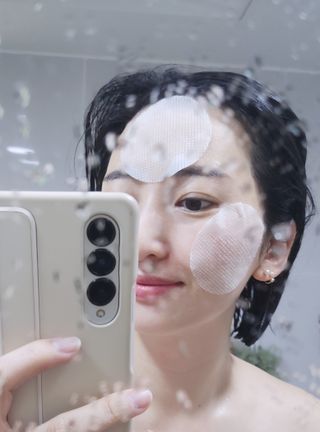 디에이브 더마-테카 바이옴 카밍패드 60매 — 5점을 준 리뷰어가 2022년 11월 올린 사용 사진