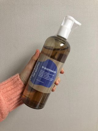 와프랩 운동하는 여성을 위한 더블유 미세먼지 세정 천연유래 약산성 바디워시 — 5점을 준 리뷰어가 2022년 3월 올린 사용 사진