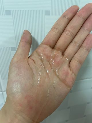 스킨큐어 산다화 순한 클렌징 동백 오일 200ml — 5점을 준 리뷰어가 2023년 8월 올린 사용 사진