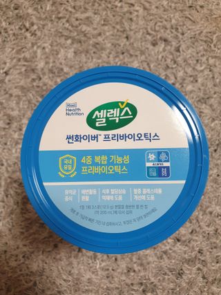 셀렉스 썬화이버 프리바이오틱스 — 5점을 준 리뷰어가 2021년 12월 올린 사용 사진