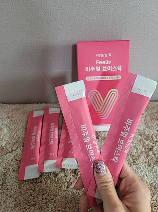 필리브 비주얼 브이스틱 — 5점을 준 리뷰어가 2021년 6월 올린 사용 사진