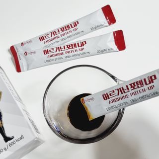 자연에온 고함량 아르기닌 포텐 UP 5555mg 20g x 15포 — 5점을 준 리뷰어가 2021년 9월 올린 사용 사진