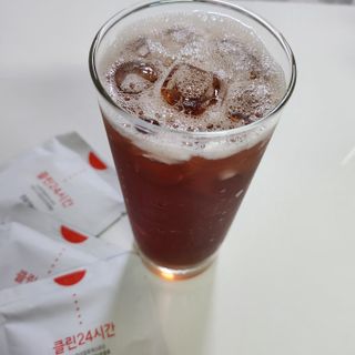 클린24시간 1BOX(5포) + 전용보틀(500ml) — 5점을 준 리뷰어가 2022년 8월 올린 사용 사진