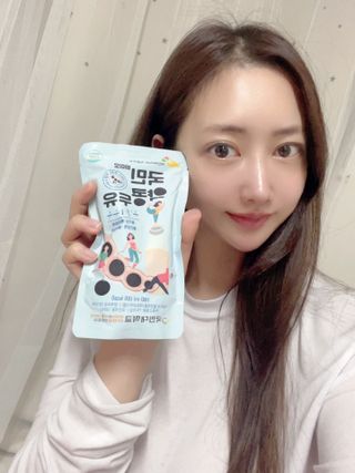 국민바이오 약콩두유 — 5점을 준 리뷰어가 2022년 5월 올린 사용 사진