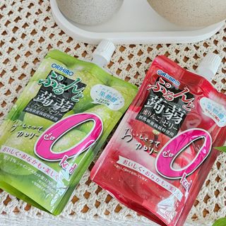 ORIHIRO 오리히로 곤약젤리 제로칼로리 130g 4종 4팩(맛별로 1팩씩) — 5점을 준 리뷰어가 2023년 3월 올린 사용 사진