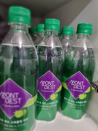 몽베스트 Montbest with Sparkling water Lime20병 — 5점을 준 리뷰어가 2022년 10월 올린 사용 사진