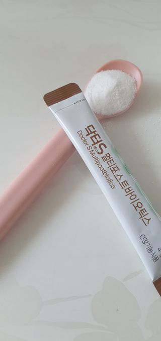 닥터s 멀티포스트바이오틱스 — 5점을 준 리뷰어가 2021년 3월 올린 사용 사진