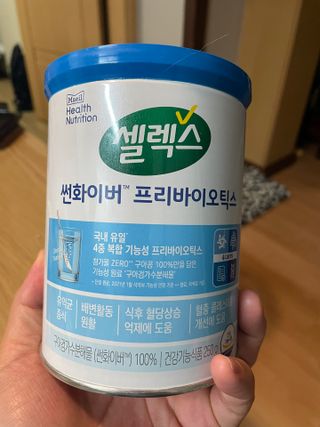 셀렉스 썬화이버 프리바이오틱스 — 5점을 준 리뷰어가 2021년 12월 올린 사용 사진