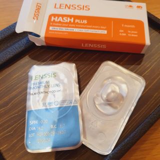 렌시스 LENSSIS [ 렌시스 ] 홍채 최적의 맑은 브라운 ＃해쉬브라운 1개월용 ｜ 2직경 중 택1 ｜ — 3점을 준 리뷰어가 2021년 6월 올린 사용 사진