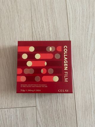 프리마인 귀족의 콜라겐, 92배 흡수율. 럭셔리 프리미엄 셀라브 콜라겐필름 30매 — 5점을 준 리뷰어가 2022년 4월 올린 사용 사진