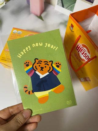 광동제약 [광동] 비타500데일리스틱 70포X2개 + 뚱랑이엽서 + 쇼핑백 증정 — 5점을 준 리뷰어가 2022년 1월 올린 사용 사진