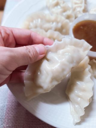 요리반상회 산더미 불고기 왕교자 — 5점을 준 리뷰어가 2021년 2월 올린 사용 사진