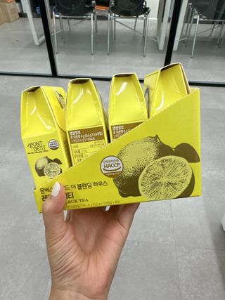 몽베스트 위드더 블랜딩 하우스 _레몬 블랙티 — 5점을 준 리뷰어가 2023년 1월 올린 사용 사진